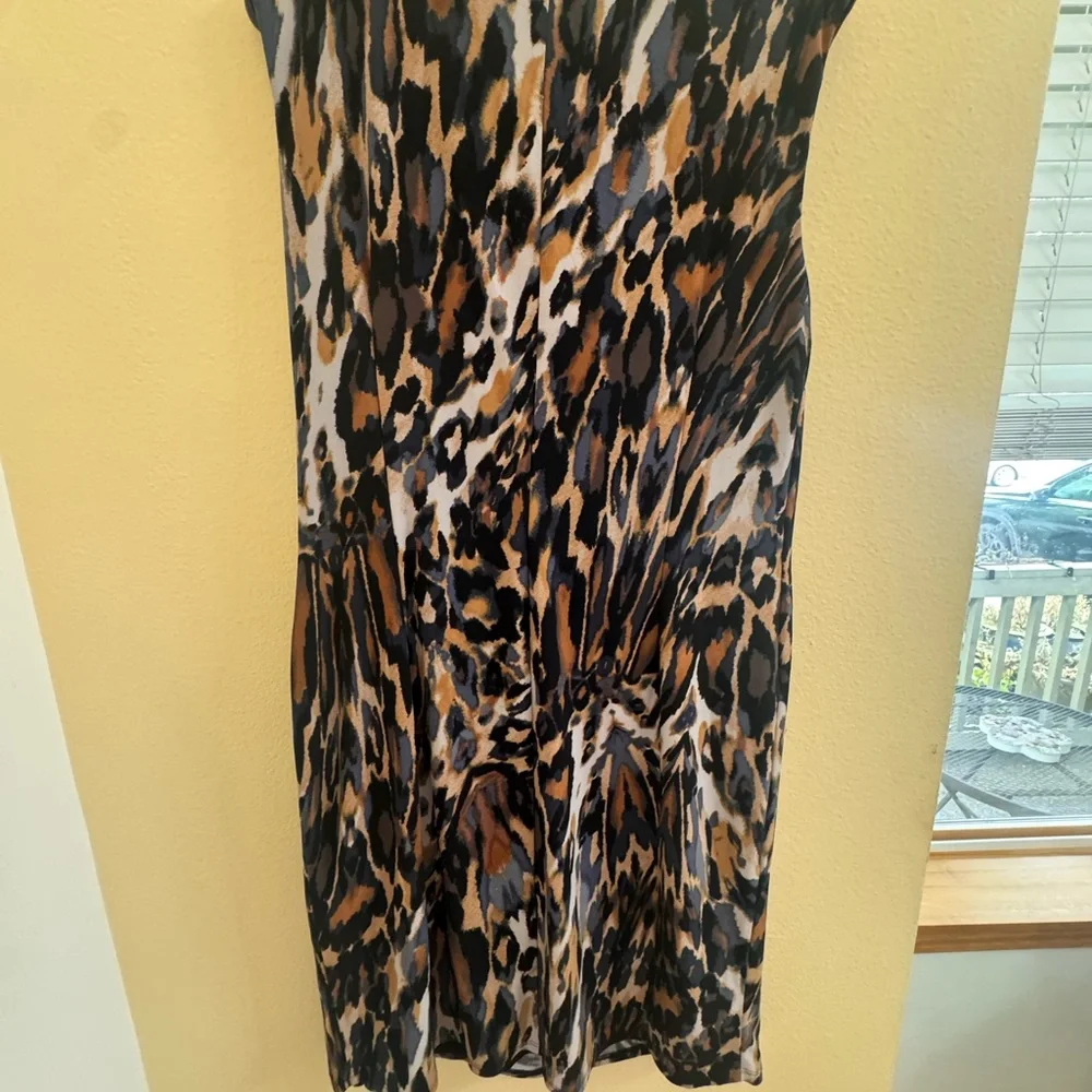 Jones New York Animal Print Midi Dress - Picture 4 of 6